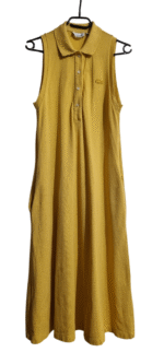 Robe jaune Lacoste