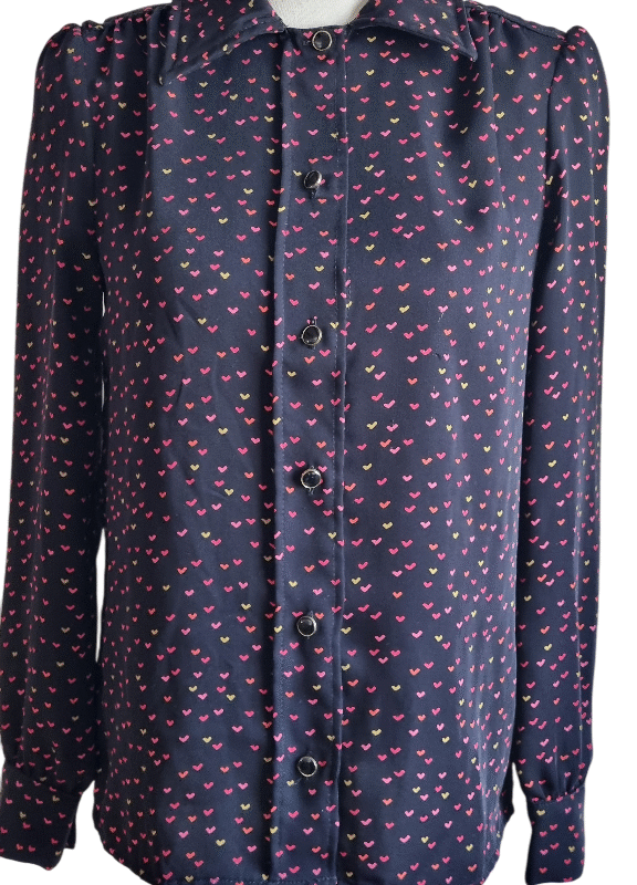 Chemise noire Vanessa Seward pour le Redoute
