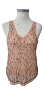 Top à strass Topshop