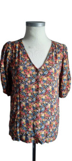 Blouse à fleur Sézane