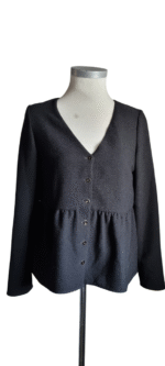 Blouse noire Sézane