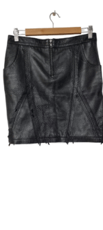 Jupe en cuir Bel Air