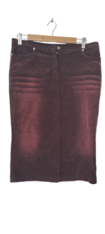 Jupe bordeaux Pinko