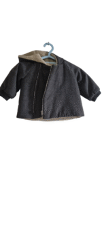 Manteau gris Bonpoint