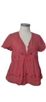 Blouse corail Comptoir des cotonniers