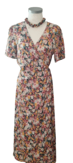 Robe fleurie In April 1986