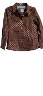 Chemise marron Bonpoint