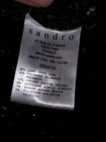 Pull  Sandro noir pailleté – Image 5