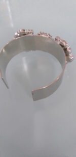 Bracelet jonc argenté – Image 4