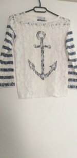 Top blanc Little Marcel