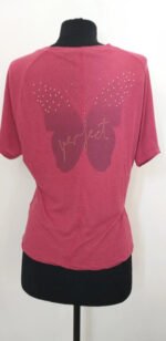 Tee-shirt Bérénice rouge – Image 2