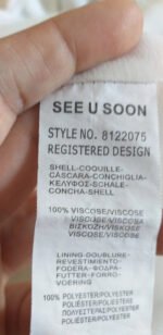 Robe see u Soon blanche – Image 5