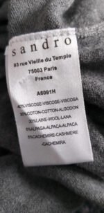 Pull gris Sandro – Image 5