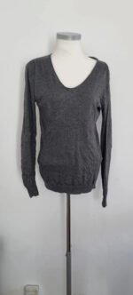 Pull gris Eleven Paris
