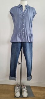 Blouse bleue balzac paris – Image 3