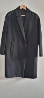 Manteau noir Allsaints – Image 2