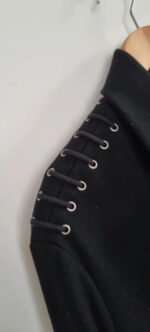 Manteau noir Allsaints – Image 3