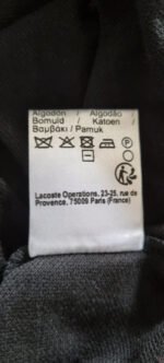 Polo Lacoste noir – Image 4