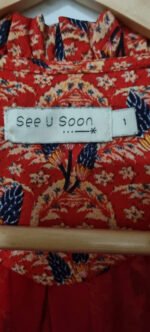 Robe rouge See U Soon – Image 2