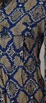 Chemise marine Laurence Doligé – Image 2