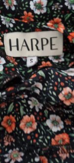 Blouse à volant fleurie Harpe – Image 4