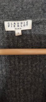 Gilet gris Claudie Pierlot – Image 2