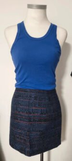 Mini jupe Sessun bleue