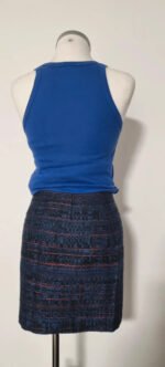 Mini jupe Sessun bleue – Image 3