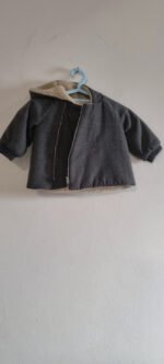 Manteau gris Bonpoint – Image 2