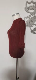 Pull rouge Sœur – Image 3