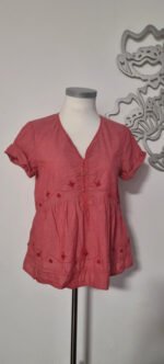 Blouse corail Comptoir des cotonniers – Image 2