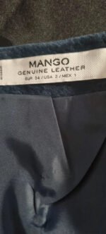 Jupe en cuir Mango – Image 4