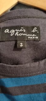 Tee shirt rayé Agnès B – Image 4