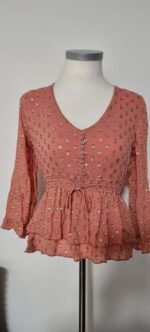 Blouse corail GOA – Image 2