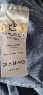 Chemise bleue Mat de Misaine – Image 5