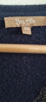 Cardigan Bel-Air (marine), Taille unique – Image 2