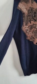 Cardigan Bel-Air (marine), Taille unique – Image 4