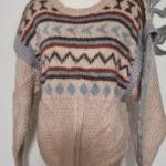 Pull tricot vintage
