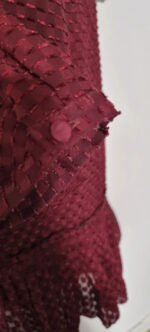 Blouse Sézane (bordeaux), S / 36 / 8 – Image 3