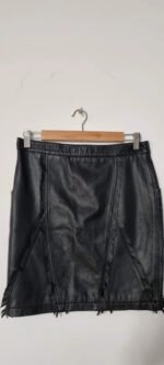 Jupe en cuir Bel Air – Image 2