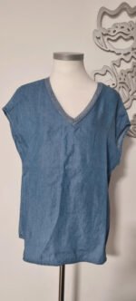 Tee shirt bleu Sud express