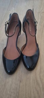 Escarpin noir Heyraud