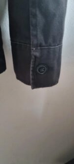 Veste chemise noire Allsaints – Image 4