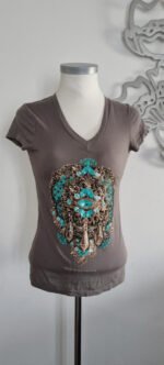 Tee-shirt gris California Vintage