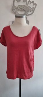 Tee shirt framboise Des Petits Hauts