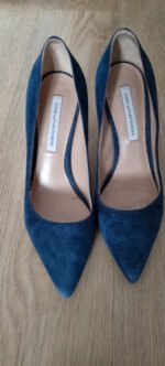 Escarpin bleu Diane von Furstenberg – Image 2