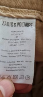 Pantalon beige Zadig & Voltaire – Image 5