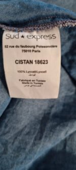Chemise bleue Sud Express – Image 5