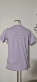 Tee-shirt mauve Bape – Image 2