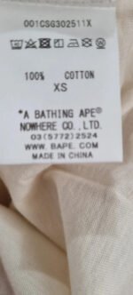 Tee-shirt blanc A Bathing ape – Image 5